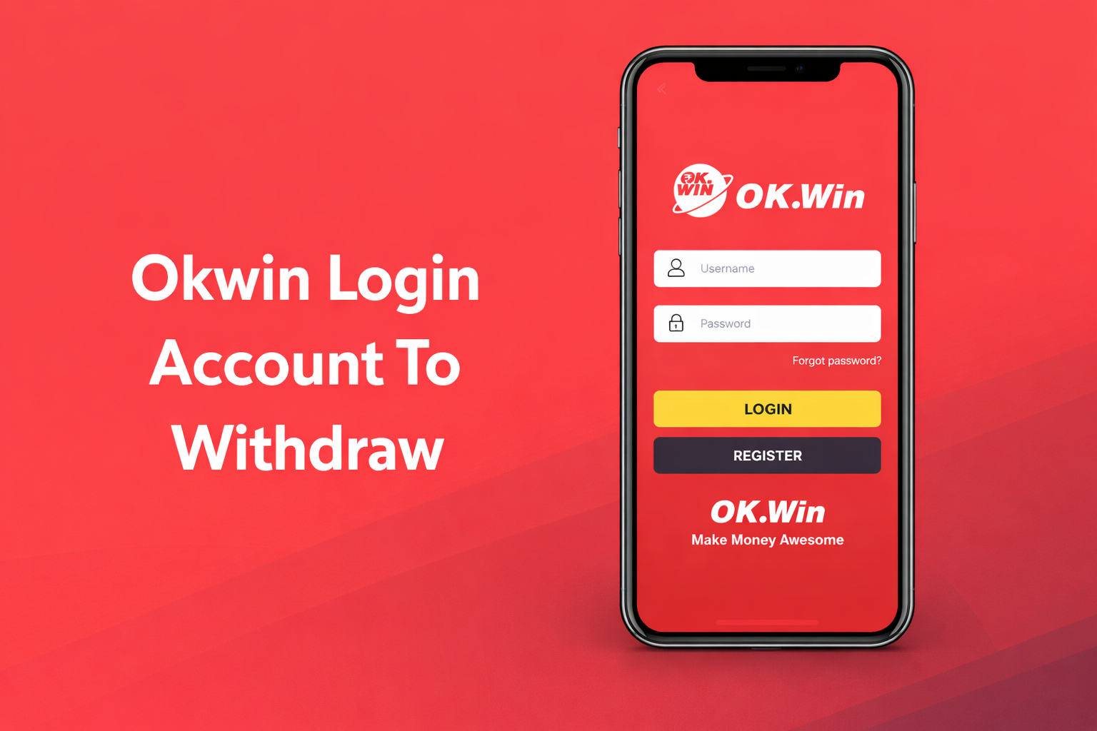 Okwin Login Account To Withdraw