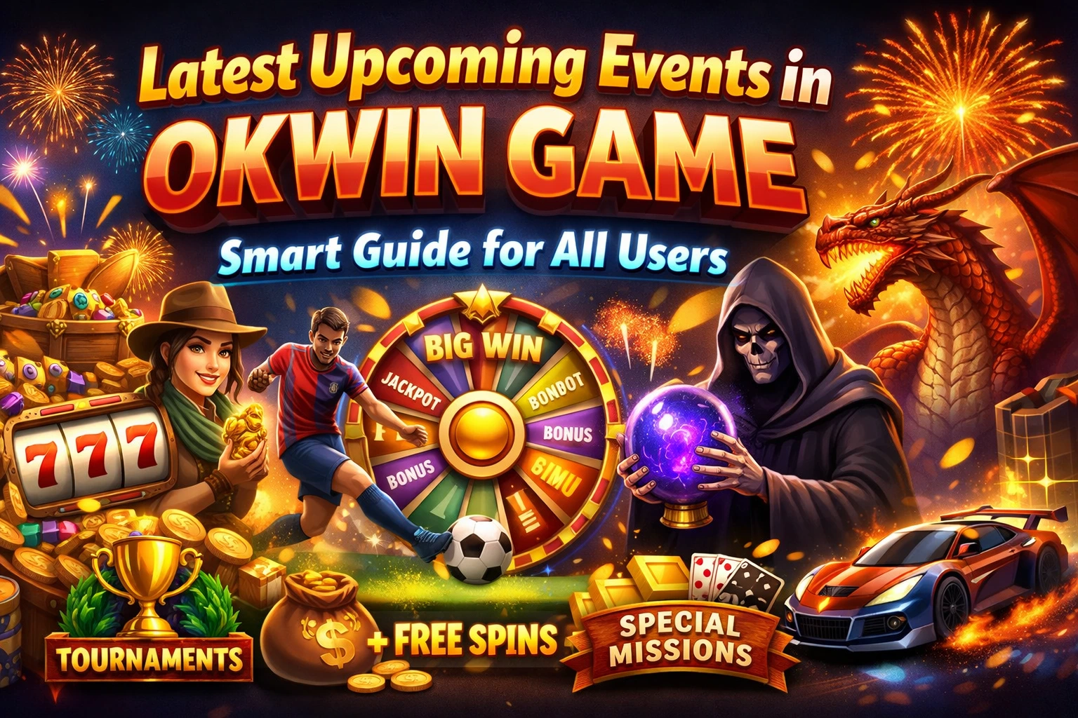 Upcoming Events in Okwin Game